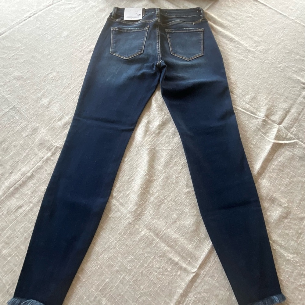 NWT KanCan Dark Blue Ankle Skinny Jean - Picture 3 of 8